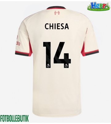 Liverpool Federico Chiesa #14 Bortatröja 2025-26 Kortärmad